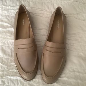 Tan loafers